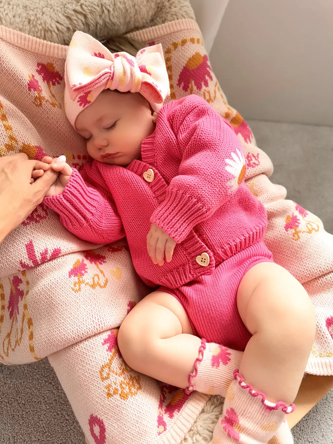 Ziggy Lou Ziggy Lou Cardigan Raspberry