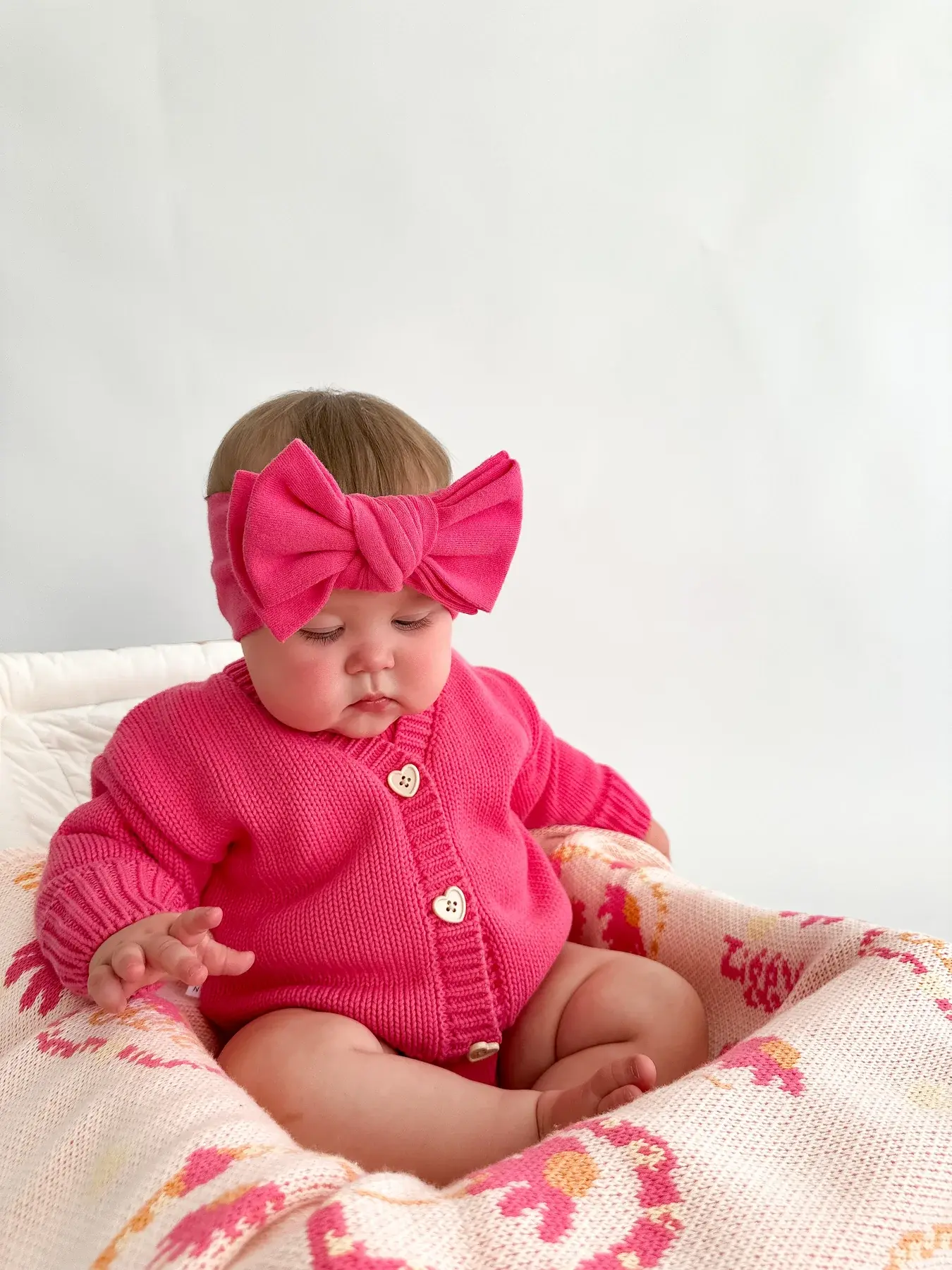 Ziggy Lou Ziggy Lou Cardigan Raspberry
