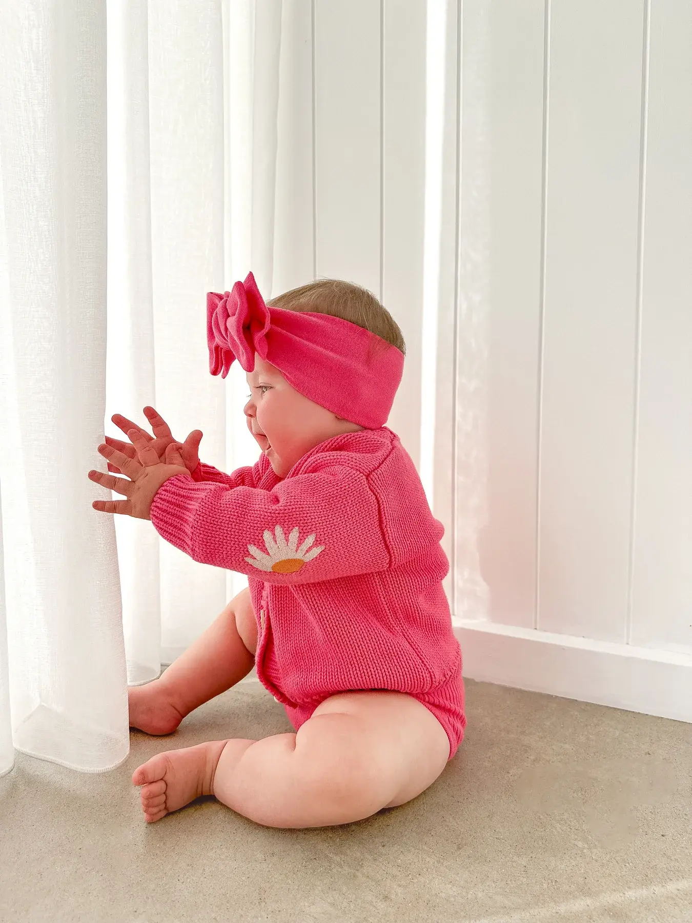 Ziggy Lou Ziggy Lou Cardigan Raspberry