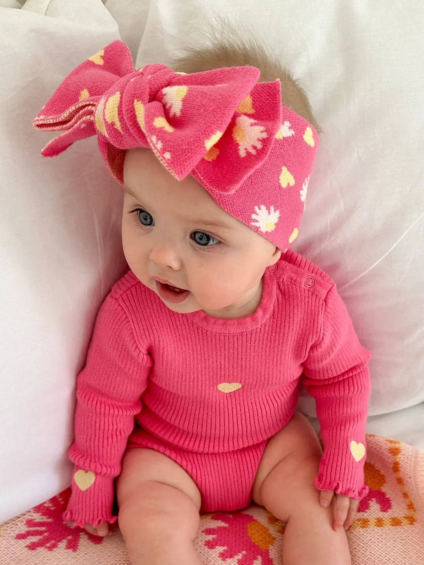 Ziggy Lou Ziggy Lou Headband Marlow (Raspberry)