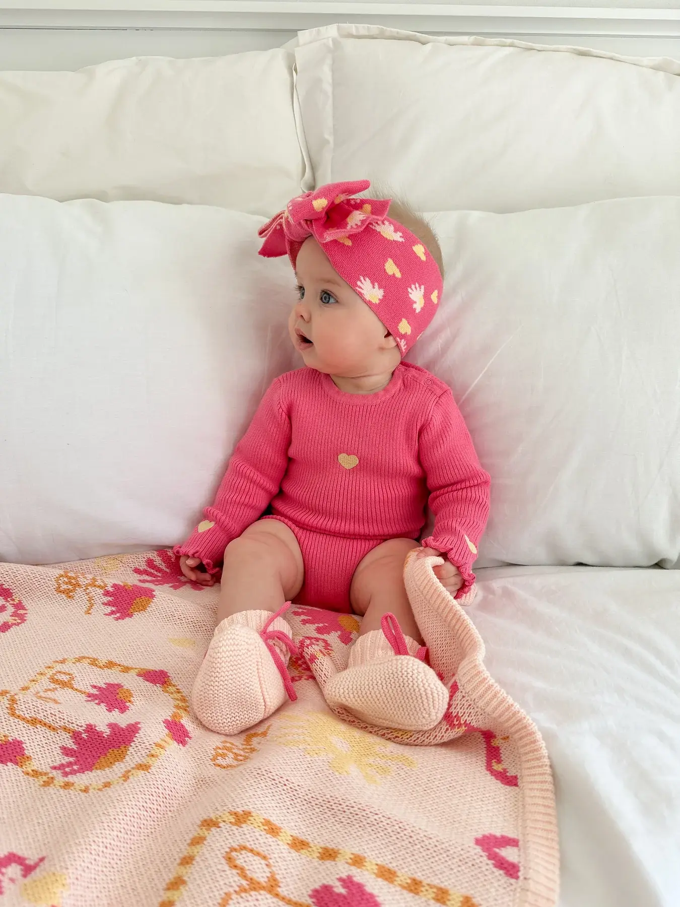 Ziggy Lou Ziggy Lou Headband Marlow (Raspberry)