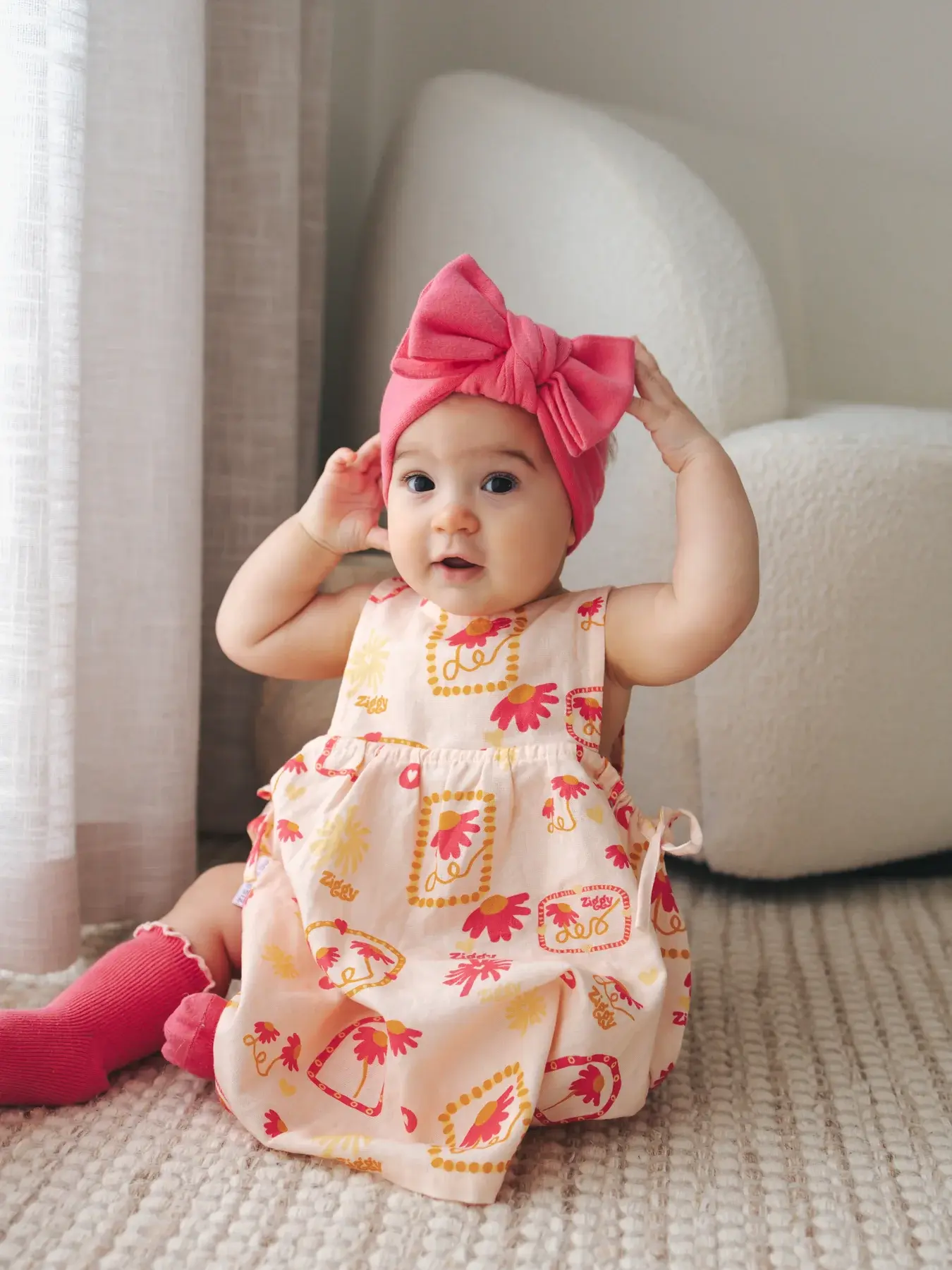 Ziggy Lou Ziggy Lou Headband Raspberry