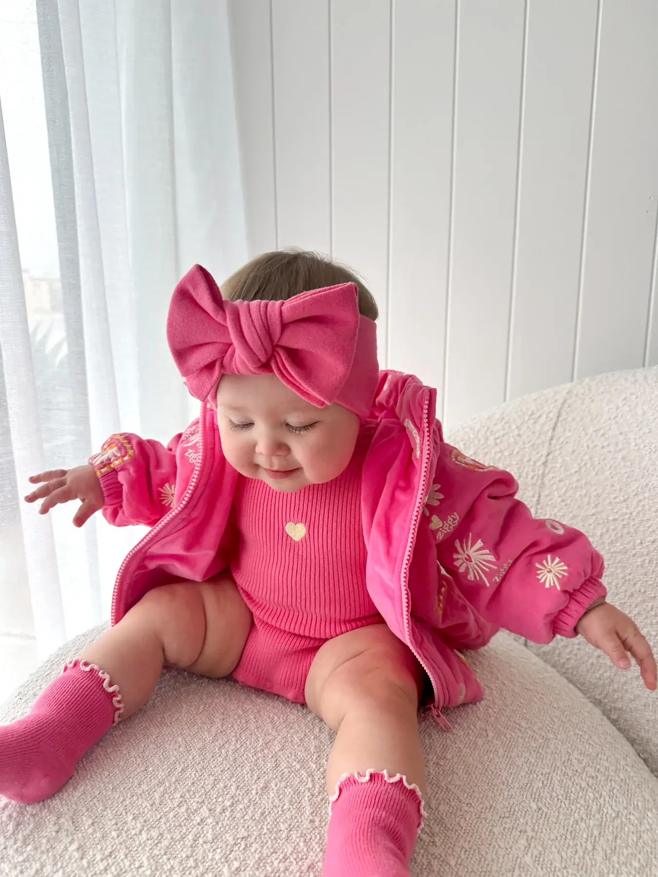 Ziggy Lou Ziggy Lou Headband Raspberry