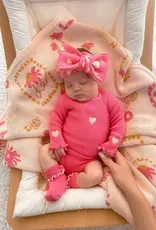 Ziggy Lou Ziggy Lou Socks Raspberry 6-12M