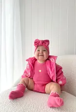 Ziggy Lou Ziggy Lou Socks Raspberry 6-12M