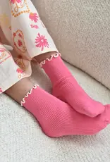 Ziggy Lou Ziggy Lou Socks Raspberry 6-12M