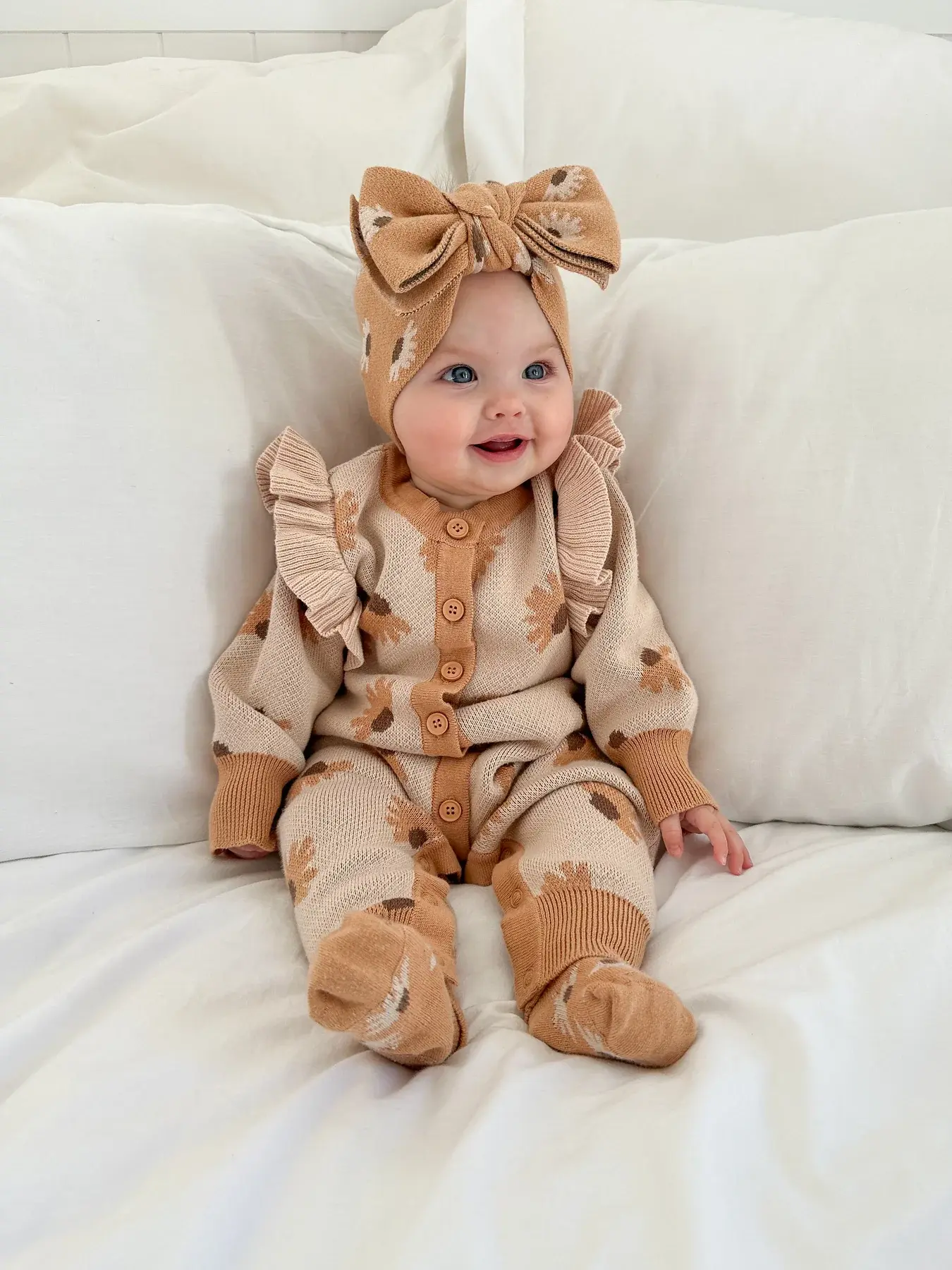 Ziggy Lou Ziggy Lou Classic Knit Romper Hazel