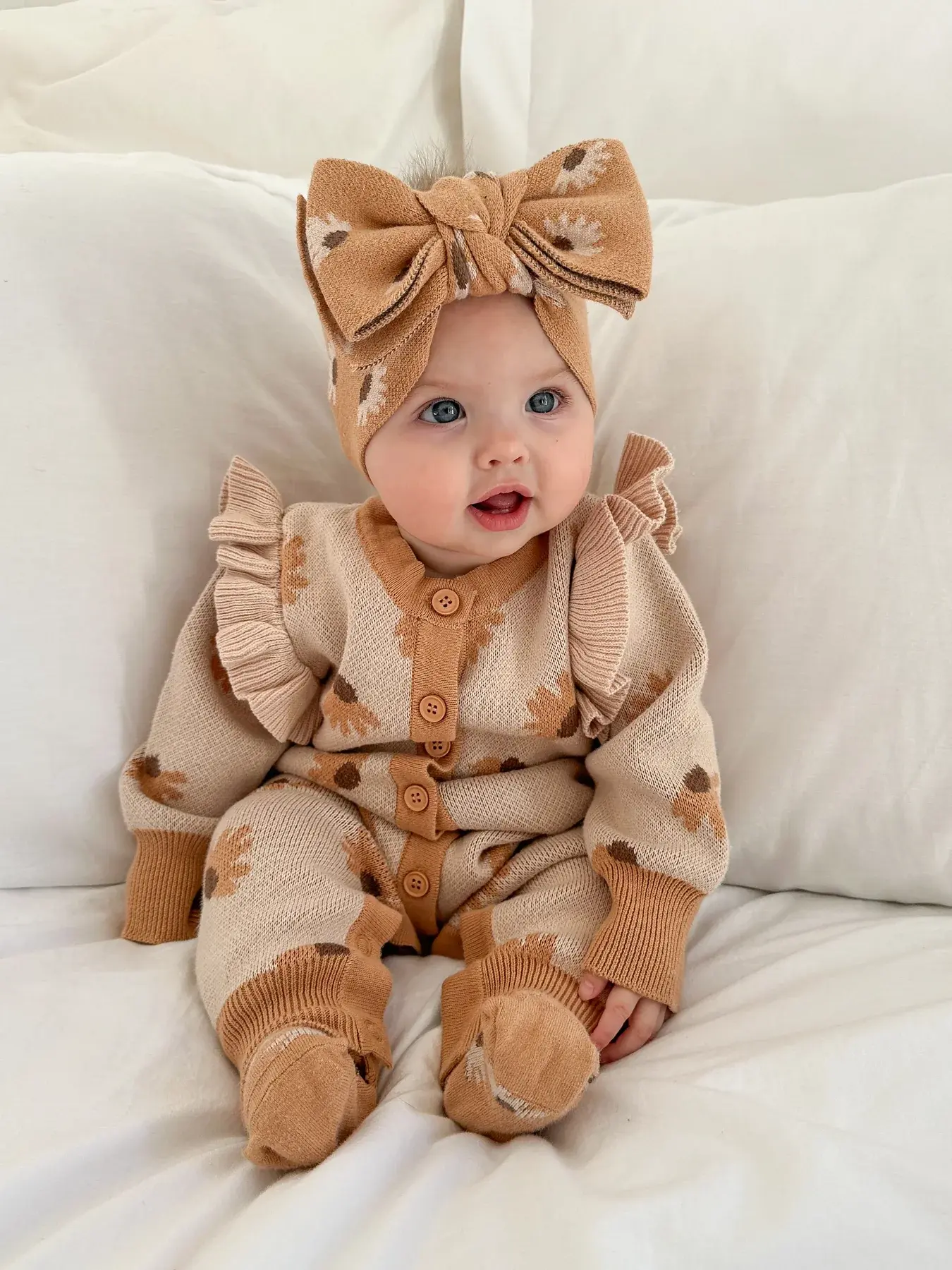 Ziggy Lou Ziggy Lou Classic Knit Romper Hazel