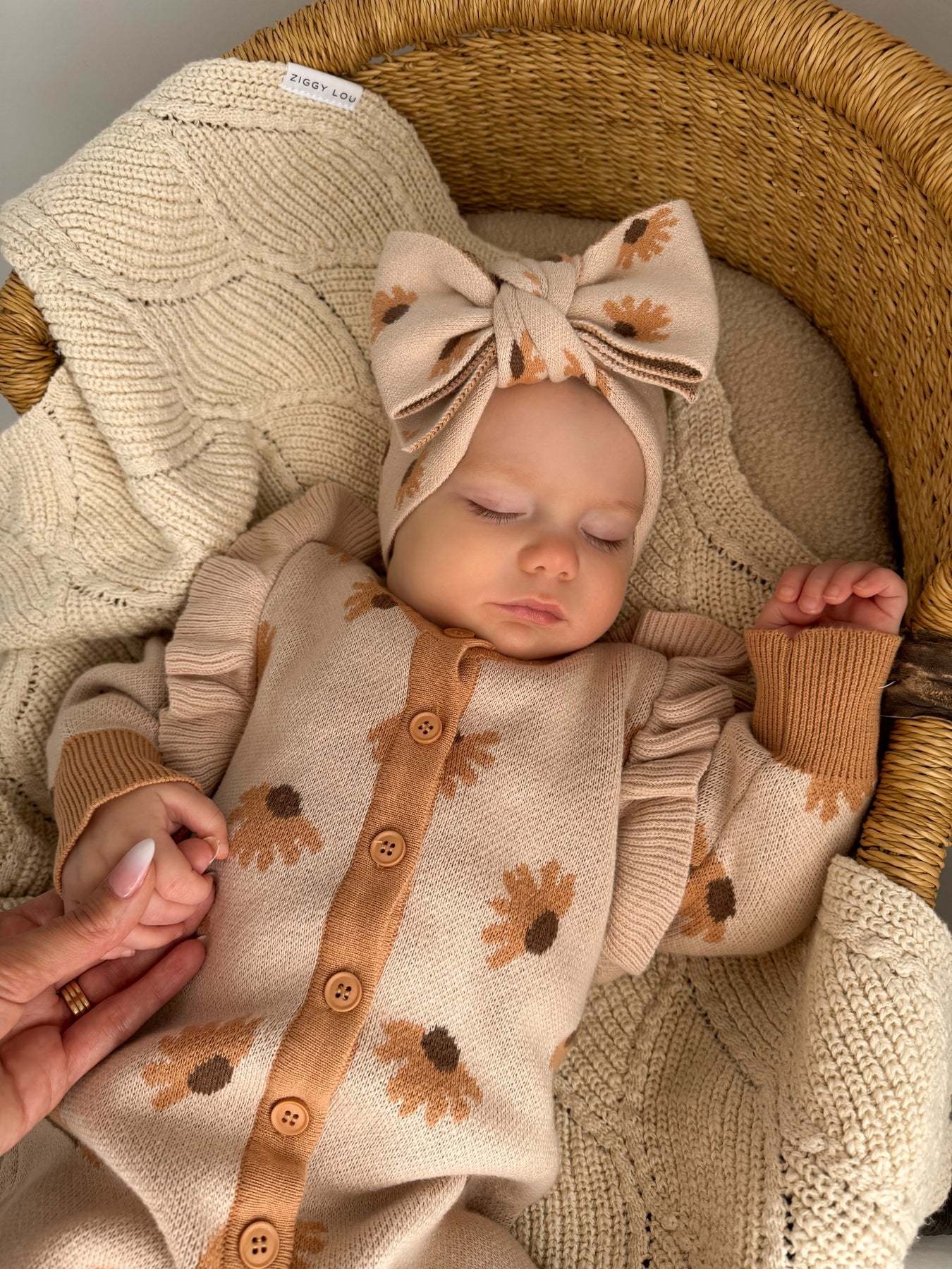 Ziggy Lou Ziggy Lou Classic Knit Romper Hazel