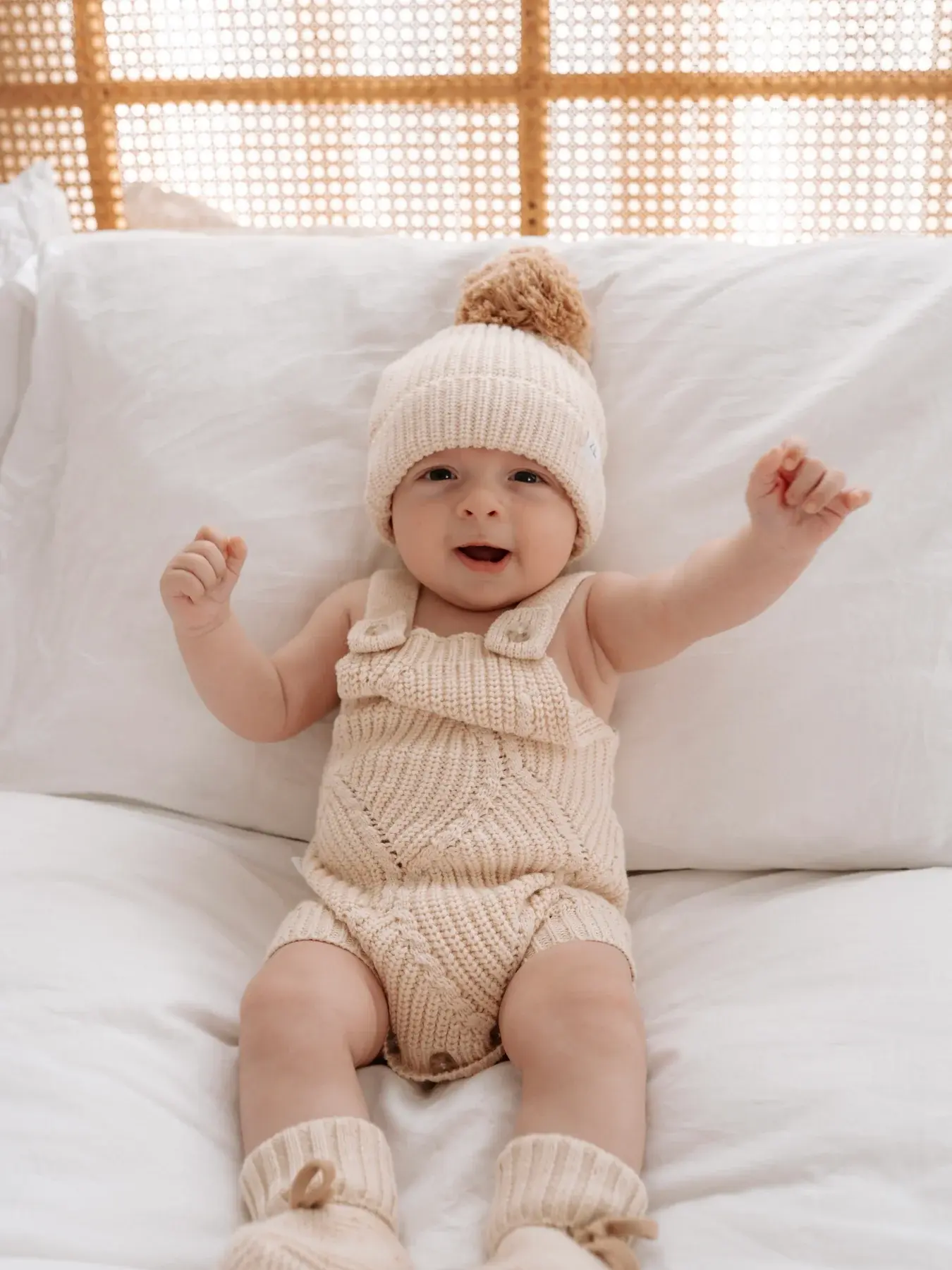 Ziggy Lou Ziggy Lou Beanie Biscotti Fleck