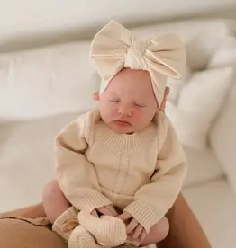 Ziggy Lou Ziggy Lou Heirloom Romper Biscotti Fleck