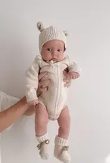 Ziggy Lou Ziggy Lou Heirloom Romper Biscotti Fleck