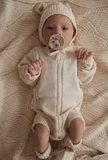 Ziggy Lou Ziggy Lou Heirloom Romper Biscotti Fleck