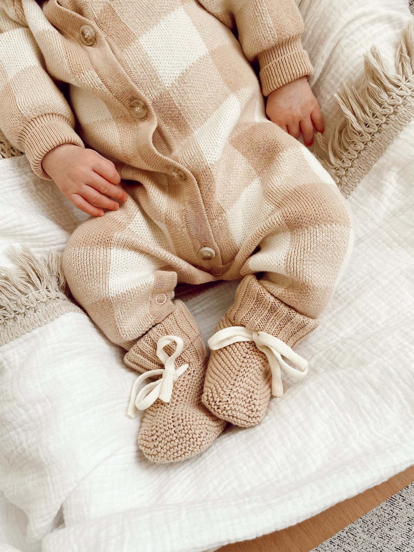 Ziggy Lou Ziggy Lou Classic Knit Romper