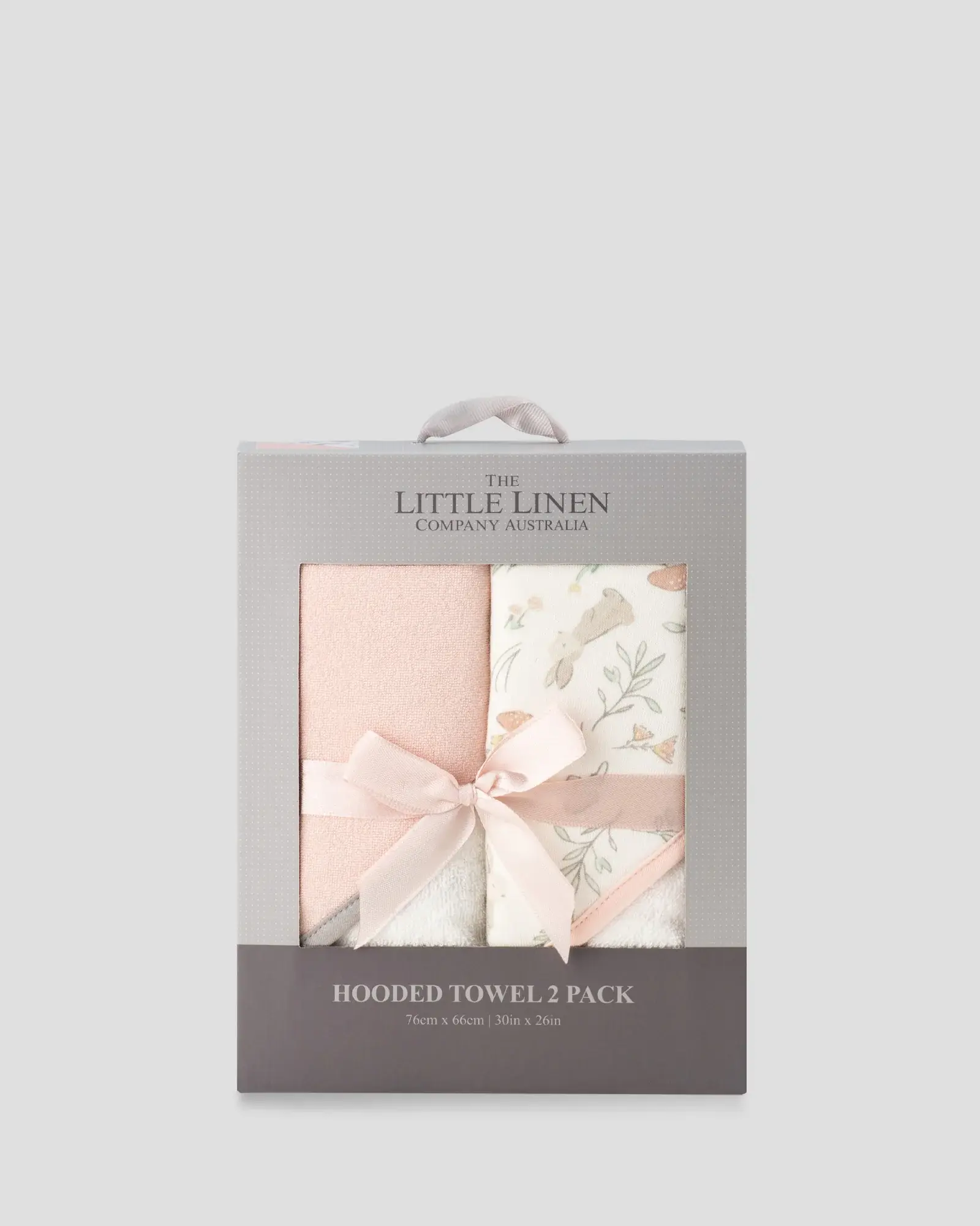 Little Linen Little Linen Hooded Towel 2PK