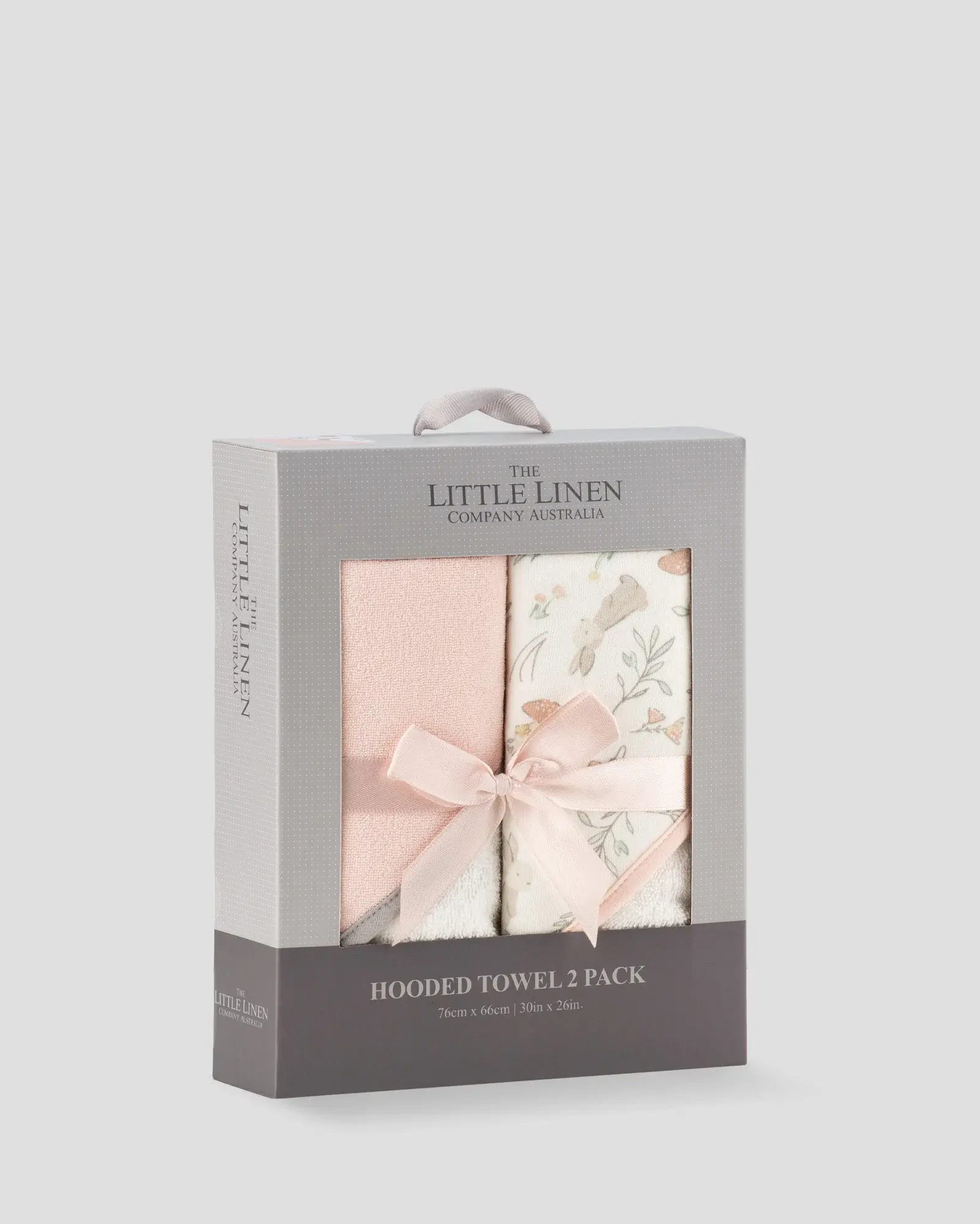 Little Linen Little Linen Hooded Towel 2PK