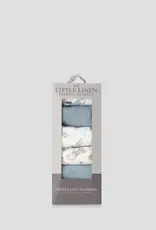 Little Linen Little Linen Towelling Wash Cloth 6PK
