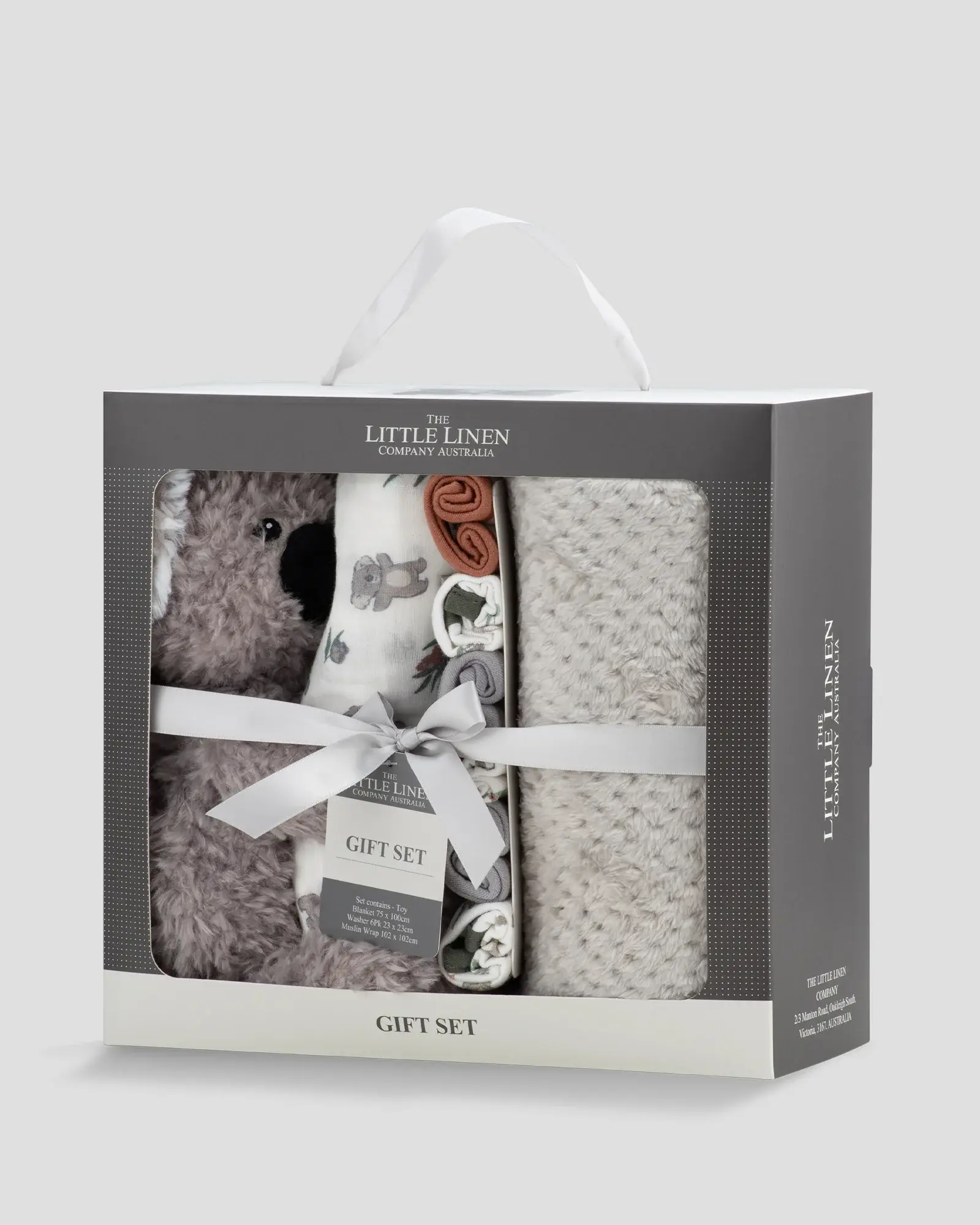 Little Linen Little Linen Boxed Gift Set Outback Koala