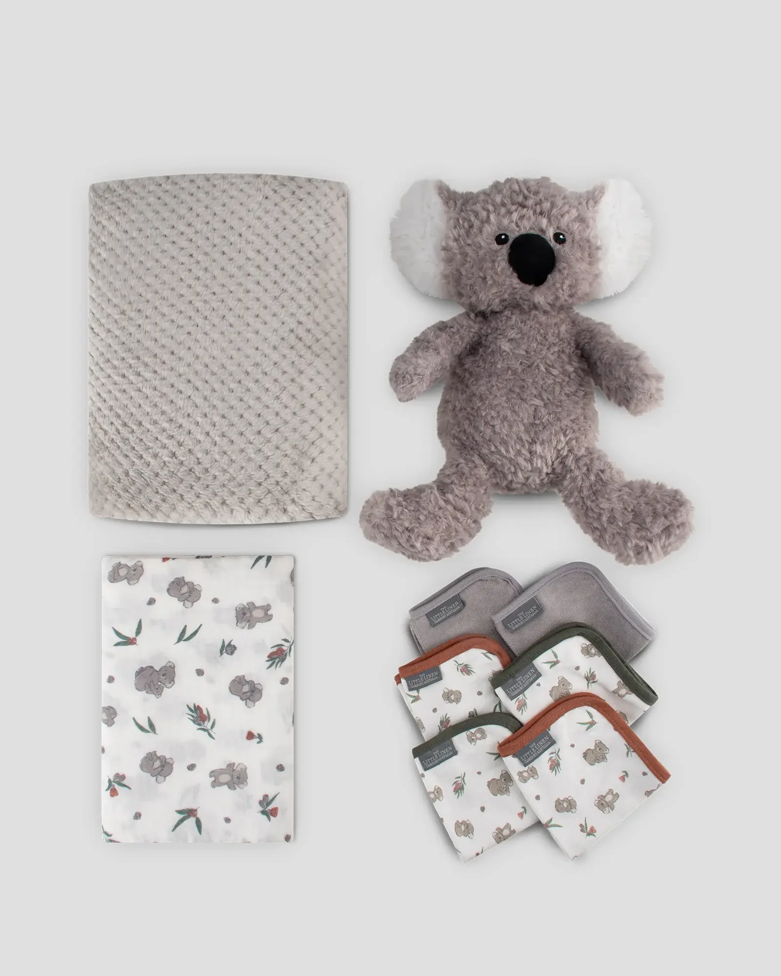 Little Linen Little Linen Boxed Gift Set Outback Koala