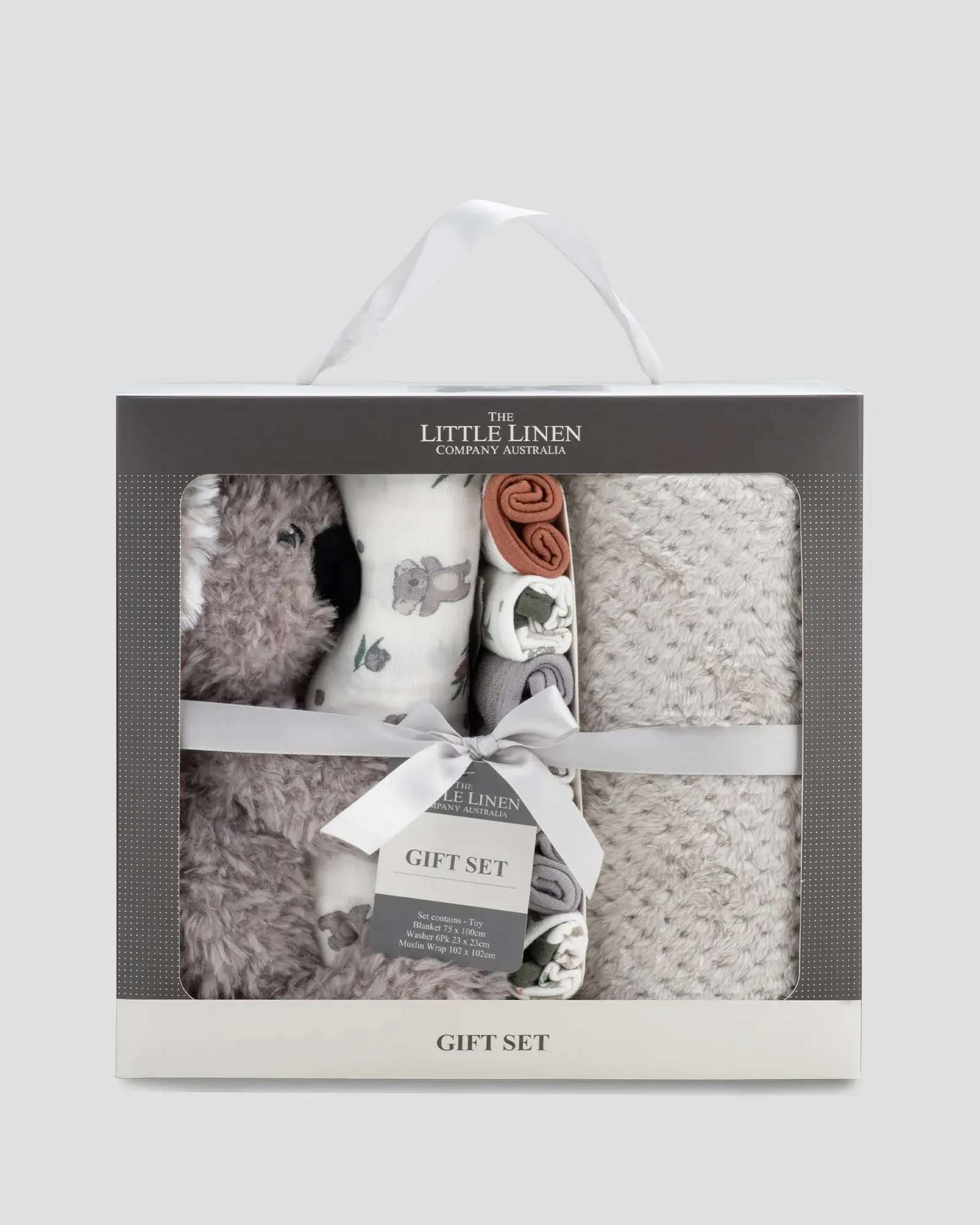 Little Linen Little Linen Boxed Gift Set Outback Koala