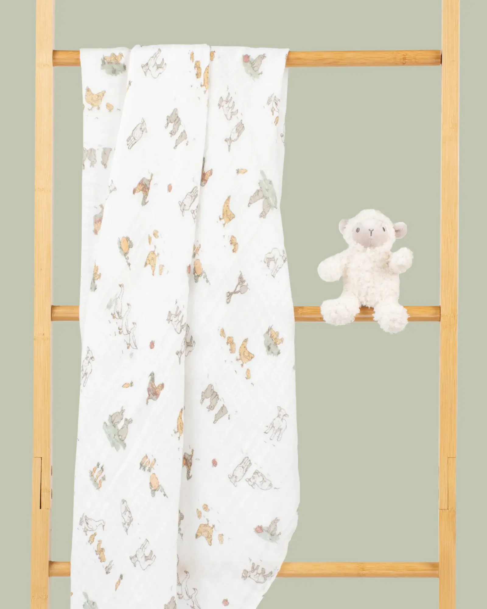 Little Linen Little Linen Plush Toy & Muslin