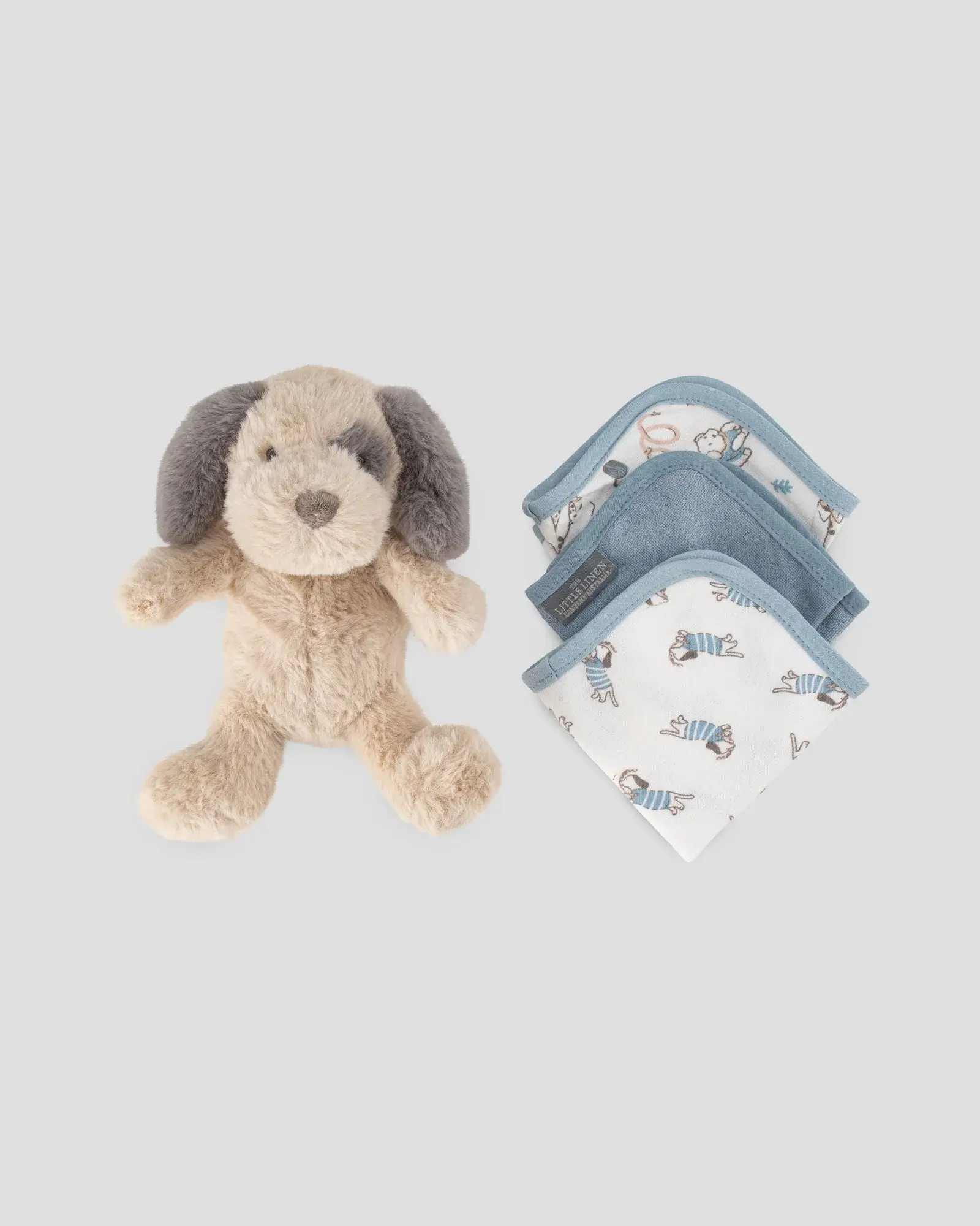 Little Linen Little Linen Plush Toy & Washers Barklife Patch