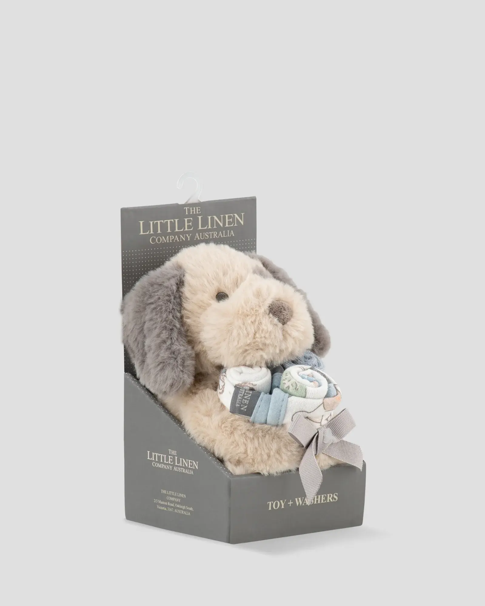 Little Linen Little Linen Plush Toy & Washers Barklife Patch