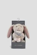 Little Linen Little Linen Plush Toy & Washers Harvest Bunny