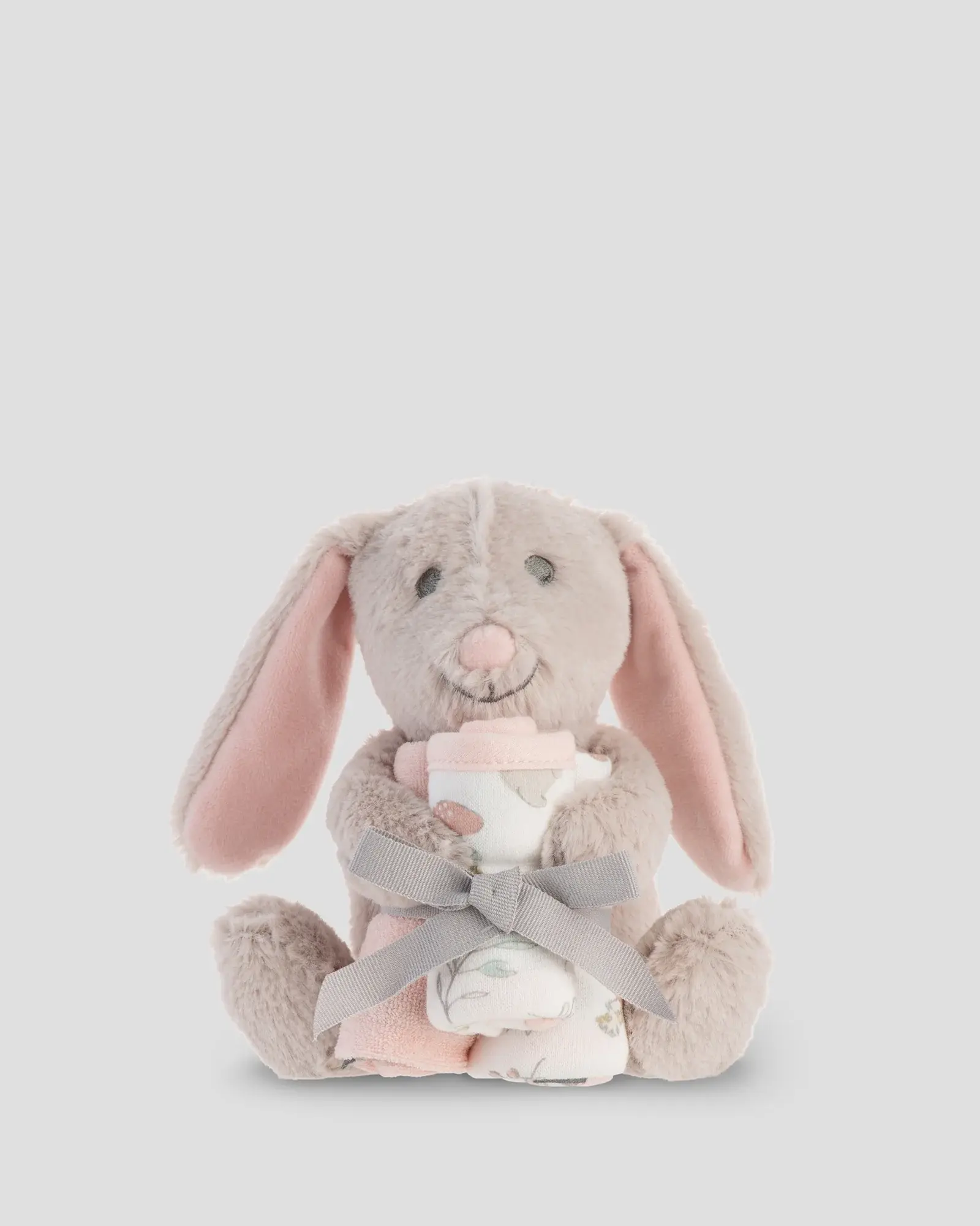 Little Linen Little Linen Plush Toy & Washers Harvest Bunny