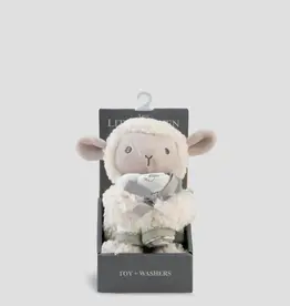 Little Linen Little Linen Plush Toy & Washers Farmyard Lamb