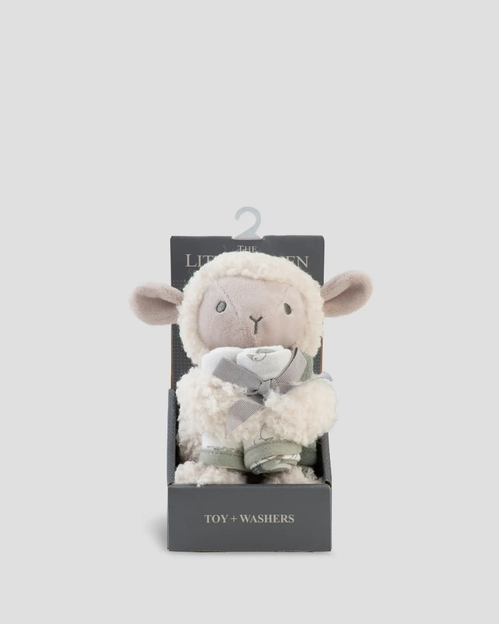 Little Linen Little Linen Plush Toy & Washers Farmyard Lamb