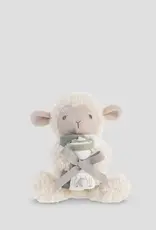 Little Linen Little Linen Plush Toy & Washers Farmyard Lamb
