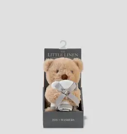 Little Linen Little Linen Plush Toy & Washers Nectar Bear