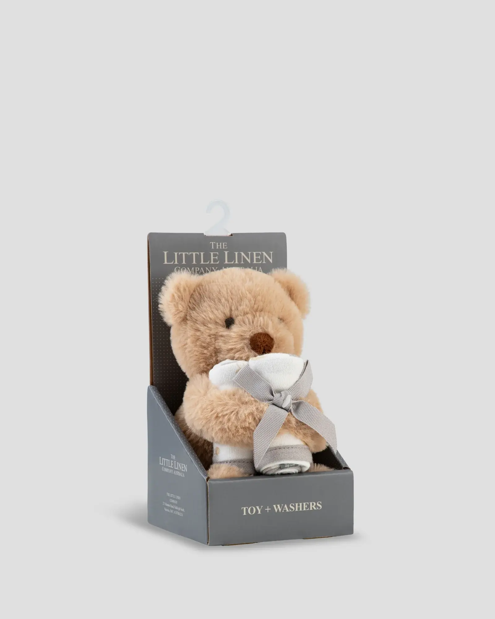 Little Linen Little Linen Plush Toy & Washers Nectar Bear