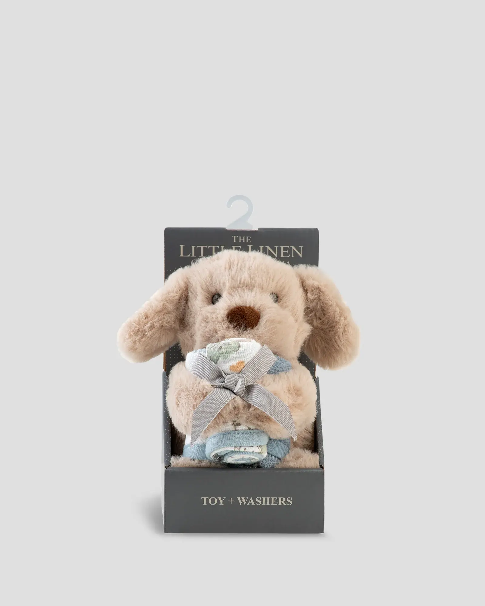 Little Linen Little Linen Plush Toy & Washers Barklife Dog