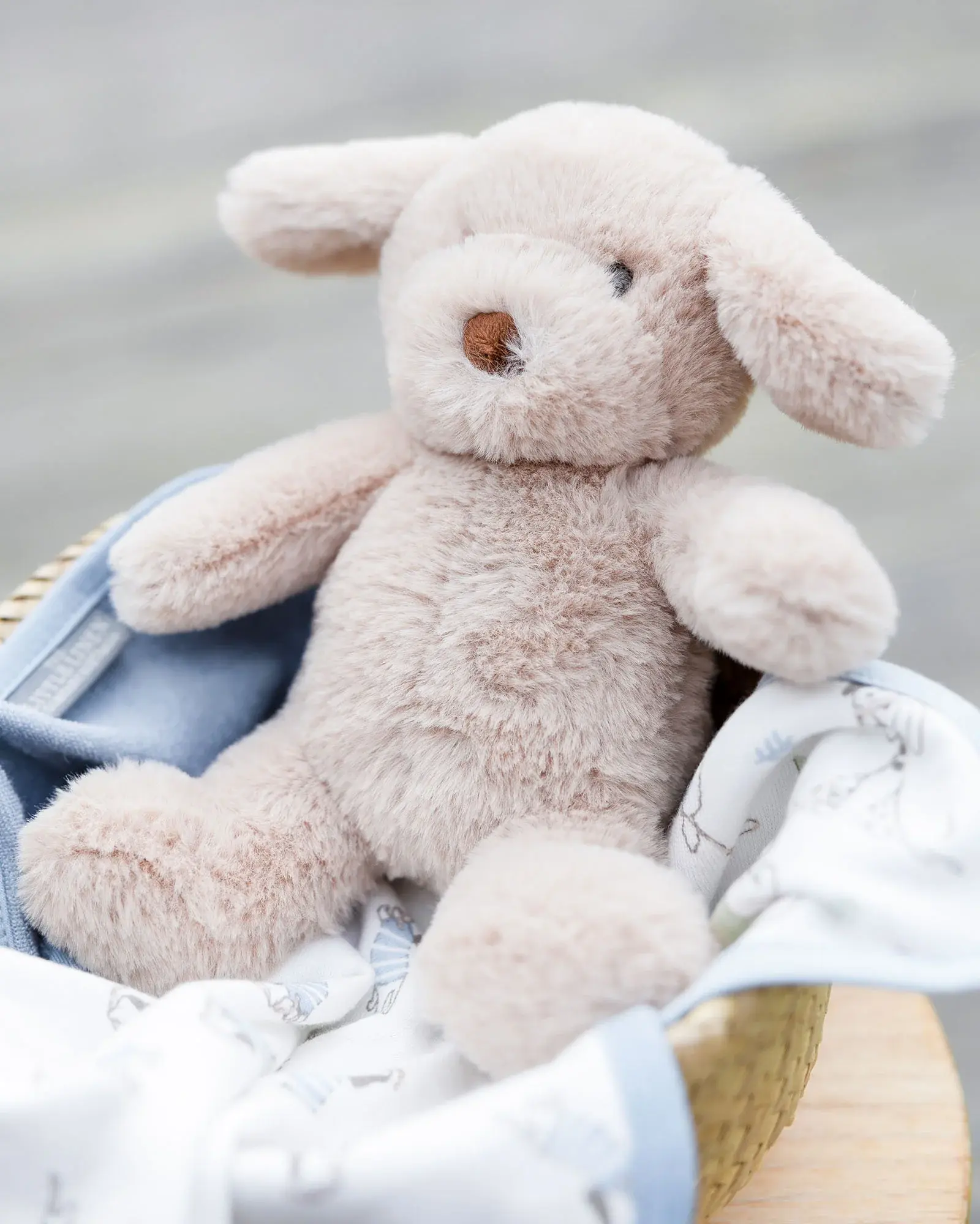 Little Linen Little Linen Plush Toy & Washers Barklife Dog