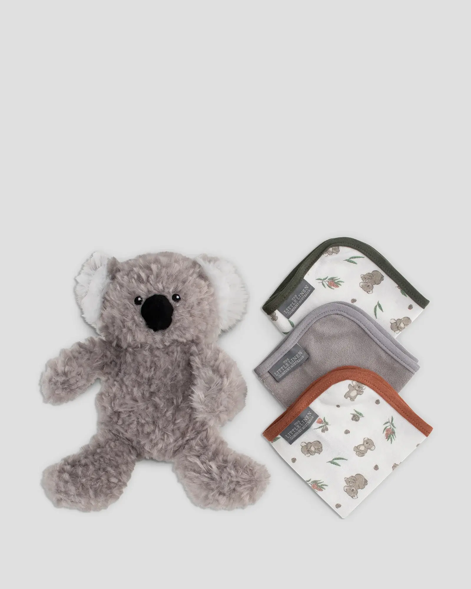 Little Linen Little Linen Plush Toy & Washers Outback Koala
