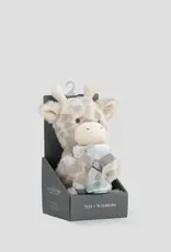 Little Linen Little Linen Plush Toy & Washers Savanna Giraffe