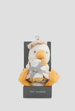 Little Linen Little Linen Plush Toy & Washers Fuzzy Duck