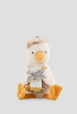 Little Linen Little Linen Plush Toy & Washers Fuzzy Duck