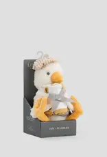 Little Linen Little Linen Plush Toy & Washers Fuzzy Duck