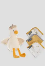 Little Linen Little Linen Plush Toy & Washers Fuzzy Duck