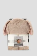 Little Linen Little Linen Plush Hooded Towel