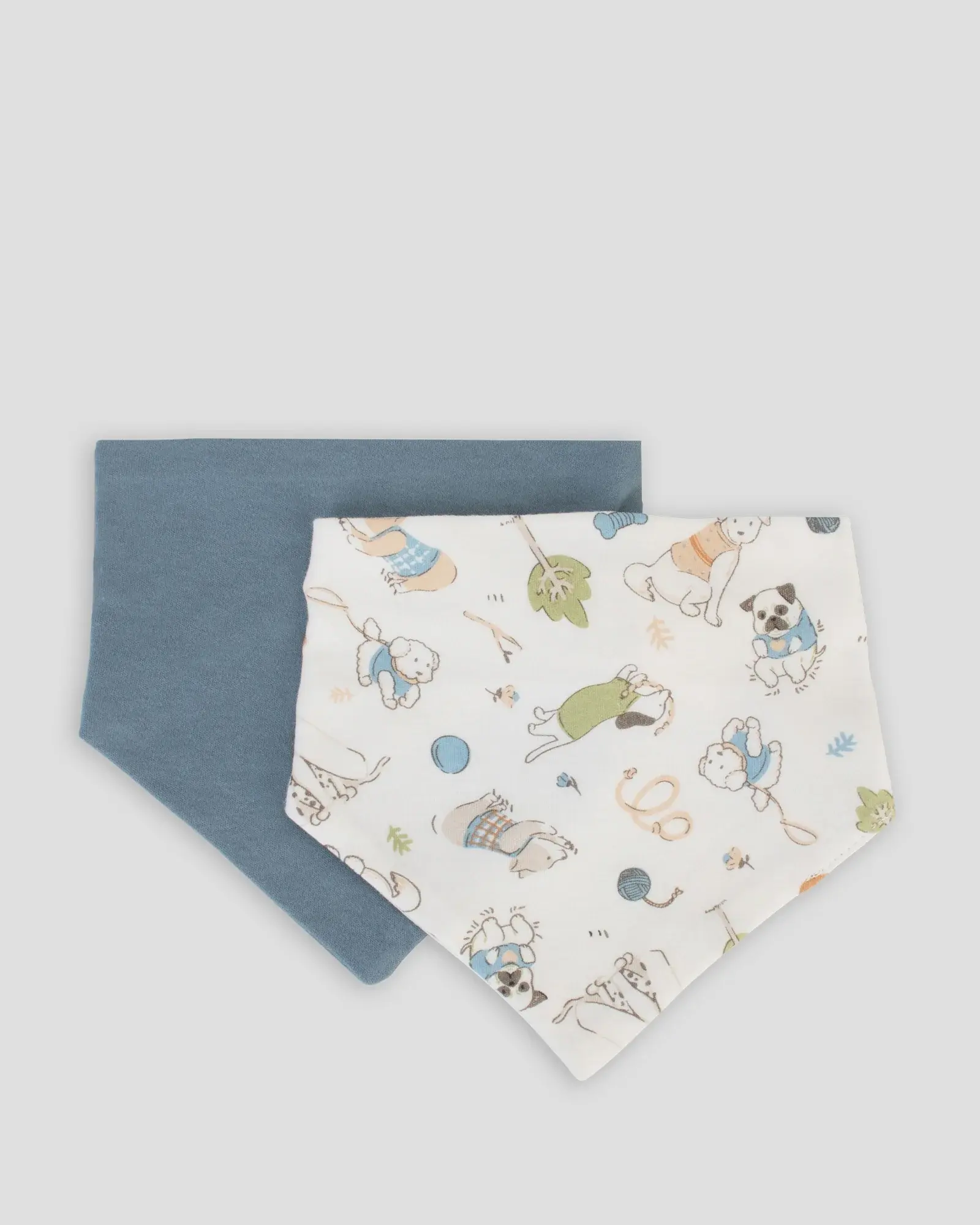 Little Haven Little Linen Jersey Bib 2 Pack