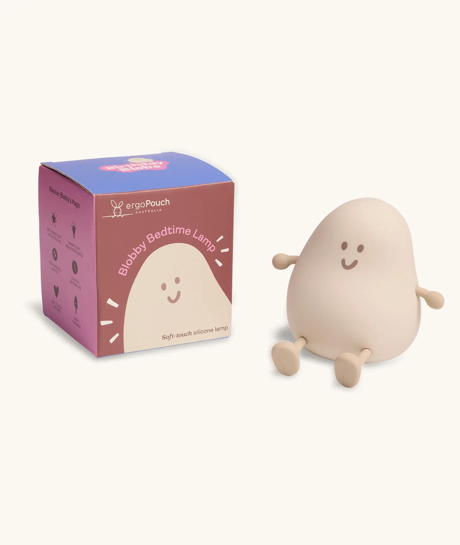 Blobby Ergopouch Blobby bedtime lamp Taupe