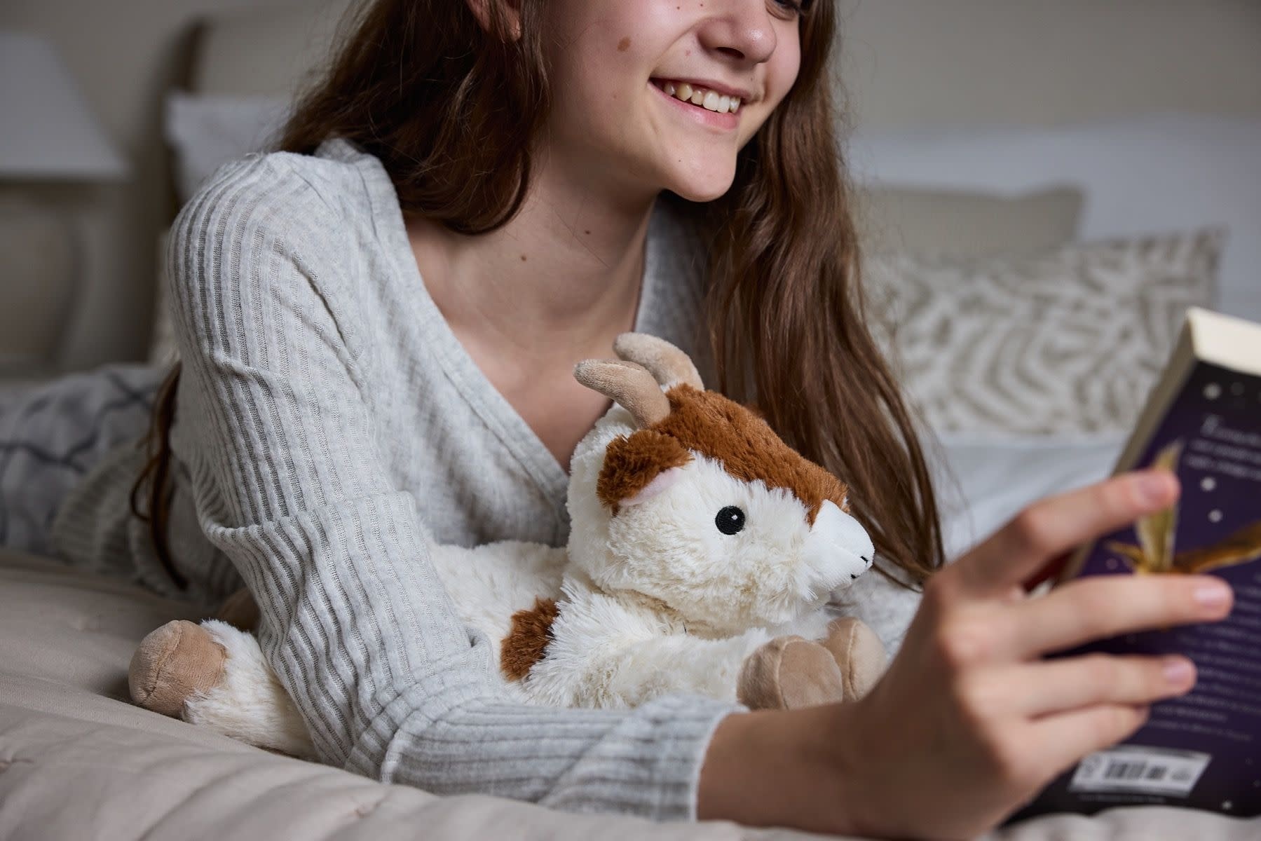 Warmies Warmies CozyPlush Laying Goat