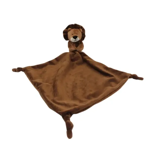 Petite Vous Petite Vous Lewis the Lion Mini Toy & Comfort Blanket - Warm