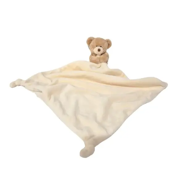Petite Vous Petite Vous Bailey the Bear Mini Toy & Comfort Blanket - Warm