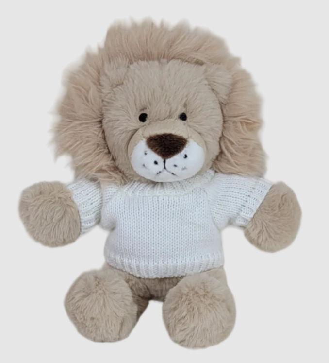 Petite Vous Petite Vous Nelson the Lion - Mini with Plain Jumper