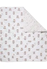Living Textiles Living Textiles Reversible Quilted Cot Comforter - Cuddly Bear